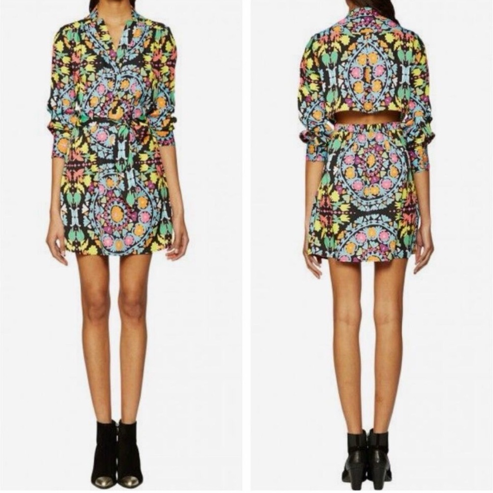 Mara Hoffman Open Back Print Dress